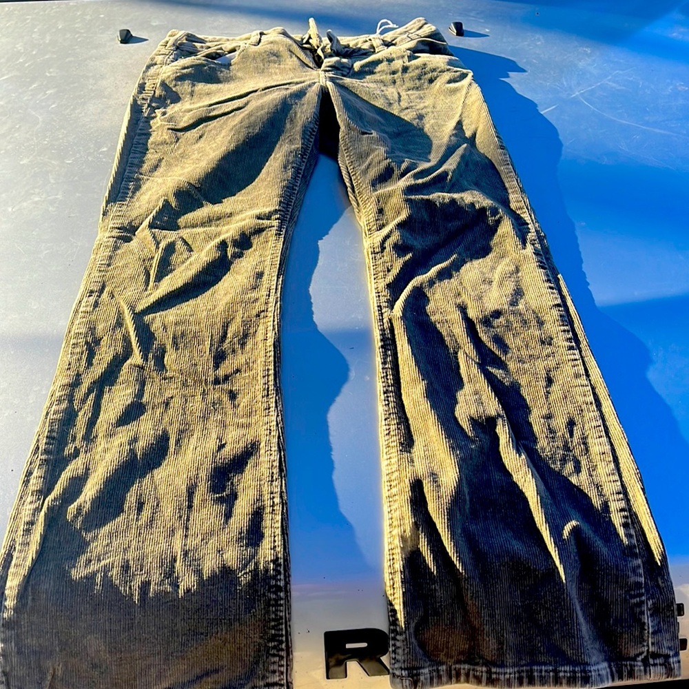 Brown corduroy silver 30/32 pants